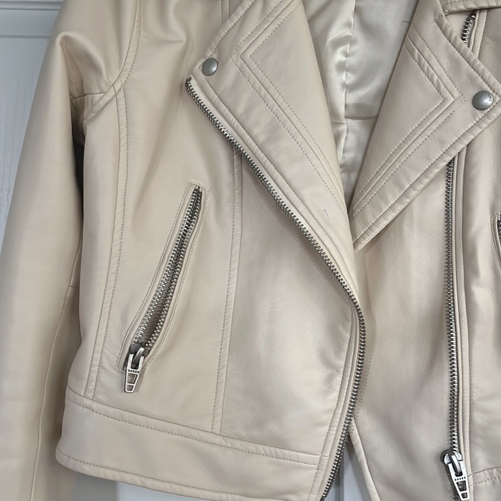 Blank Leather Jacket - image 3